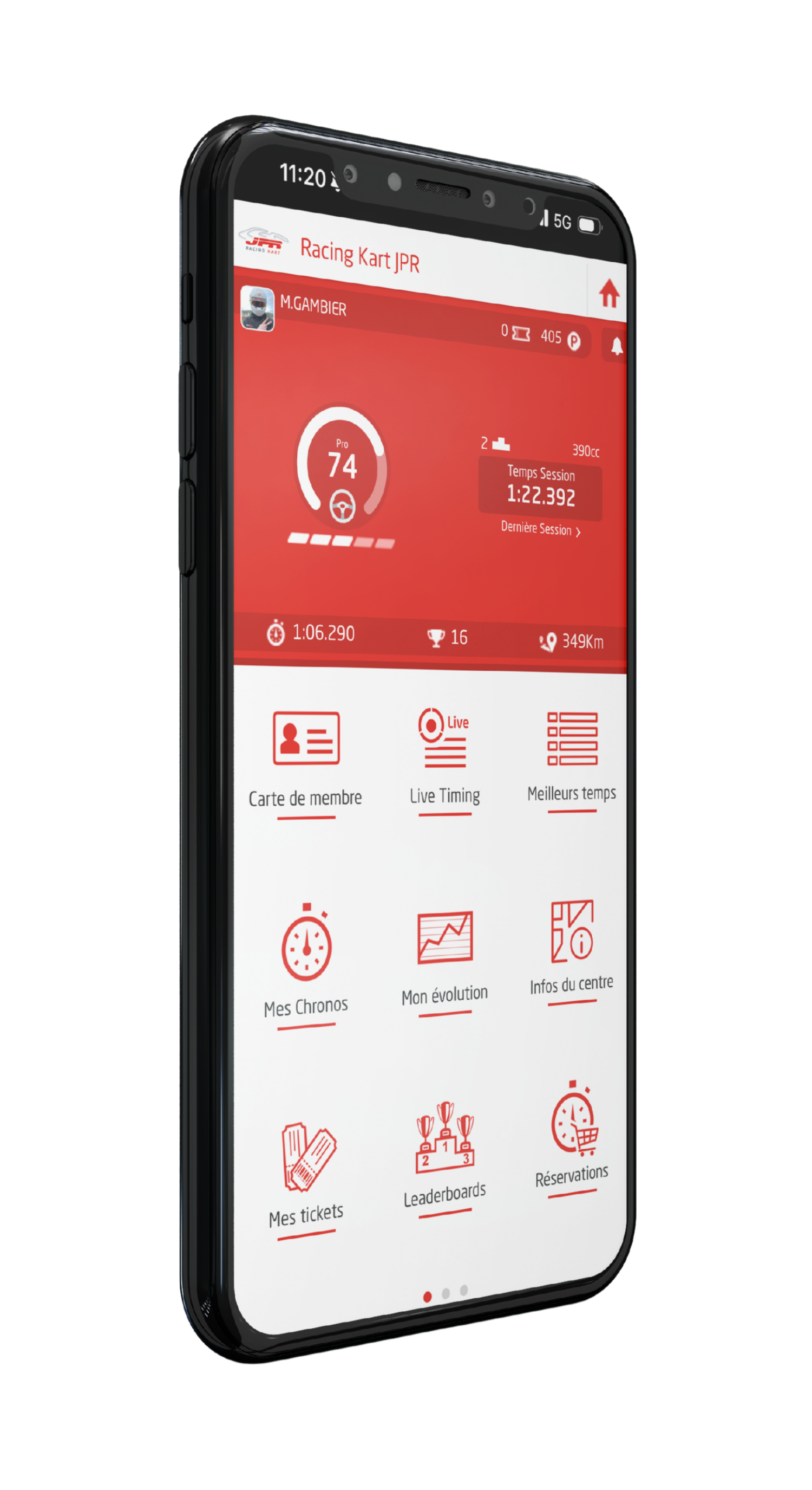 Application Racing Kart JPR